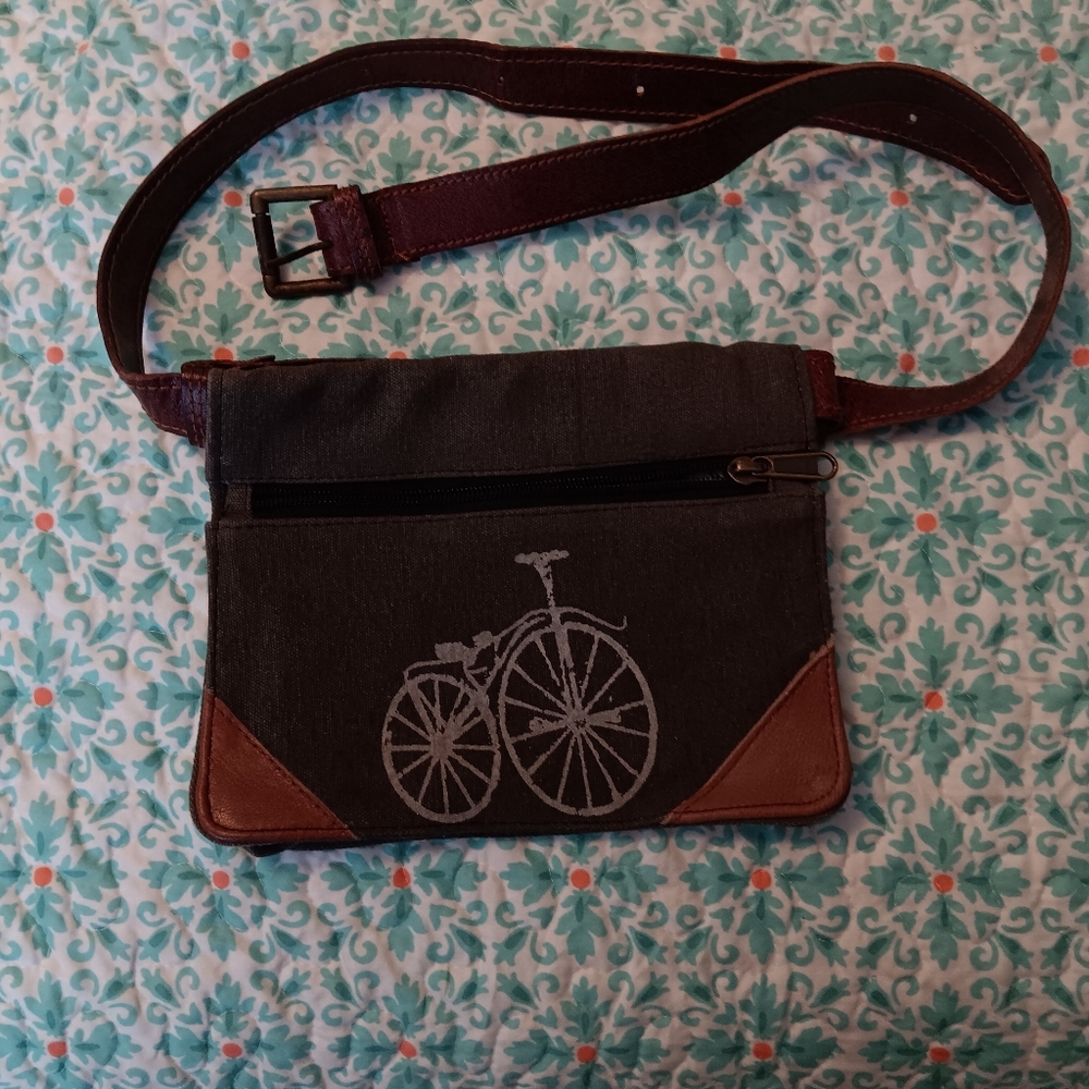 Stylish Black and Brown Men's Bag